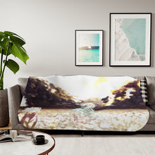 Load image into Gallery viewer, Anohana Sherpa Blanket