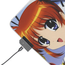 Load image into Gallery viewer, Magical Girl Lyrical Nanoha RGB LED Mouse Pad (Desk Mat)
