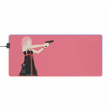 Load image into Gallery viewer, Guilty Crown Inori Yuzuriha RGB LED Mouse Pad (Desk Mat)