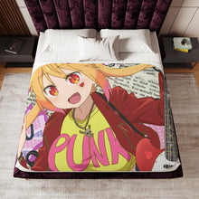 Load image into Gallery viewer, Punk Tooru Sherpa Blanket