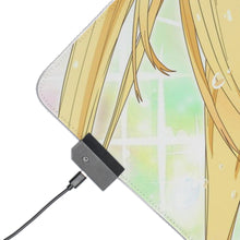 Load image into Gallery viewer, Nisekoi Chitoge Kirisaki RGB LED Mouse Pad (Desk Mat)