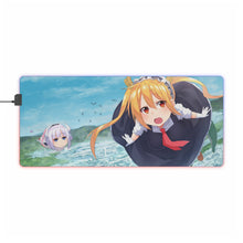 Load image into Gallery viewer, Miss Kobayashi's Dragon Maid RGB LED Mouse Pad (Desk Mat)
