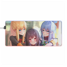 Load image into Gallery viewer, KonoSuba - God’s Blessing On This Wonderful World!! RGB LED Mouse Pad (Desk Mat)