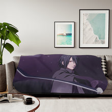 Load image into Gallery viewer, Boruto Sherpa Blanket