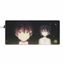 Load image into Gallery viewer, Love, Chunibyo & Other Delusions Rikka Takanashi RGB LED Mouse Pad (Desk Mat)
