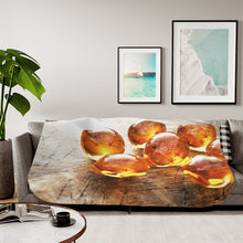 Load image into Gallery viewer, The 7 Dragon Balls Sherpa Blanket