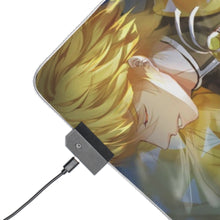 Load image into Gallery viewer, Demon Slayer: Kimetsu no Yaiba Zenitsu Agatsuma RGB LED Mouse Pad (Desk Mat)