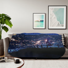 Load image into Gallery viewer, Nao Tomori city the back Sherpa Blanket