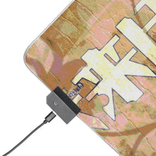 Load image into Gallery viewer, Mirai Nikki Tsubaki Kasugano RGB LED Mouse Pad (Desk Mat)