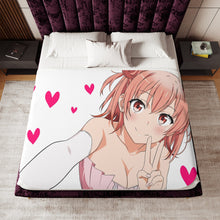 Load image into Gallery viewer, My Teen Romantic Comedy SNAFU Yui Yuigahama Sherpa Blanket