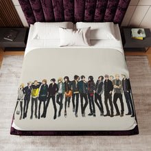 Load image into Gallery viewer, Anime Attack On Titan Sherpa Blanket