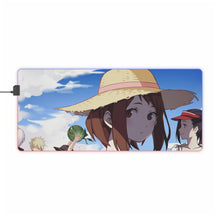 Load image into Gallery viewer, My Hero Academia Izuku Midoriya, Katsuki Bakugou RGB LED Mouse Pad (Desk Mat)