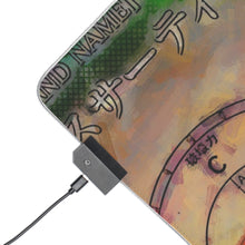 Load image into Gallery viewer, Anime Jojo's Bizarre Adventure RGB LED Mouse Pad (Desk Mat)