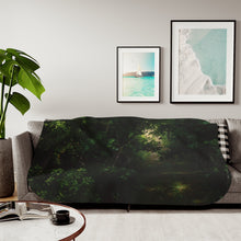 Load image into Gallery viewer, Anime Spirited Awayr Sherpa Blanket