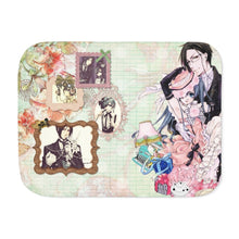 Load image into Gallery viewer, Black Butler Sherpa Blanket
