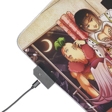 Load image into Gallery viewer, Diavolo, Giorno Giovanna, Trish Una, Guido Mista, Narancia Ghirga, Leone Abbacchio and Vinegar Doppio RGB LED Mouse Pad (Desk Mat)