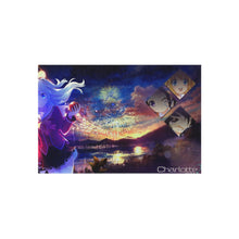 Load image into Gallery viewer, Nao Tomori holding a apple Rug