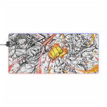 Load image into Gallery viewer, One Piece Monkey D. Luffy RGB LED Mouse Pad (Desk Mat)