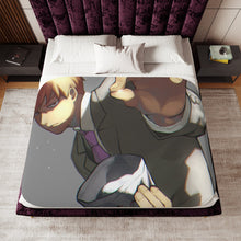 Load image into Gallery viewer, Anime Mob Psycho 100 Sherpa Blanket