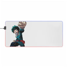 Load image into Gallery viewer, My Hero Academia Izuku Midoriya RGB LED Mouse Pad (Desk Mat)