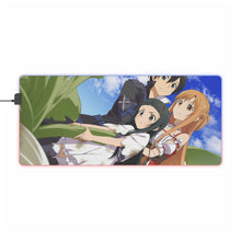Load image into Gallery viewer, Sword Art Online Asuna Yuuki, Yui RGB LED Mouse Pad (Desk Mat)