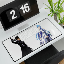 Load image into Gallery viewer, Kirito and Asuna Mouse Pad (Desk Mat)