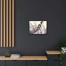 Load image into Gallery viewer, Makise Kurisu & Rintarou Kyouma Canvas Framed Art Print