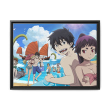 Load image into Gallery viewer, Ao No Exorcist Canvas Framed Art Print