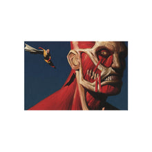 Load image into Gallery viewer, Colossal Titan vs Saitama Rug