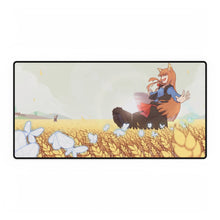Load image into Gallery viewer, Anime Spice and Wolf Mouse Pad (Desk Mat)