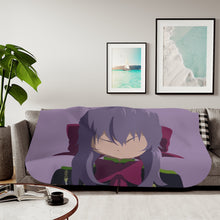 Load image into Gallery viewer, Shinoa Hīragi from Seraph of The End for Dekstop Sherpa Blanket