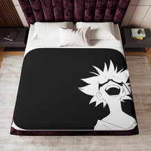 Load image into Gallery viewer, Anime Cowboy Bebop Sherpa Blanket