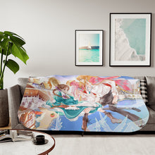 Load image into Gallery viewer, Anime Howl's Moving Castle Sherpa Blanket