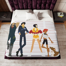 Load image into Gallery viewer, Anime Cowboy Bebop Sherpa Blanket