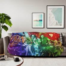 Load image into Gallery viewer, Overlord Albedo, Shalltear Bloodfallen, Narberal Gamma, Demiurge, Sebas Tian Sherpa Blanket