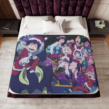 Load image into Gallery viewer, Blue Exorcist Sherpa Blanket