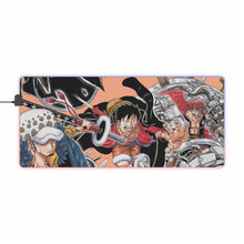 Load image into Gallery viewer, Monkey D. Luffy RGB LED Mouse Pad (Desk Mat)