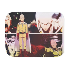 Load image into Gallery viewer, Anime One-Punch Man Sherpa Blanket