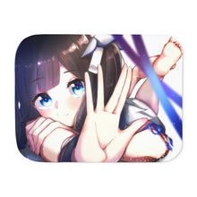 Load image into Gallery viewer, Is It Wrong to Try to Pick Up Girls in a Dungeon? Hestia Sherpa Blanket