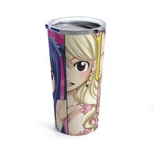 Load image into Gallery viewer, Fairy Tail Natsu Dragneel, Erza Scarlet, Gray Fullbuster, Lucy Heartfilia, Wendy Marvell Tumbler 20oz