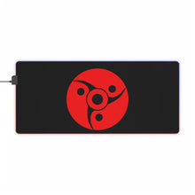 Load image into Gallery viewer, Fugaku Uchiha RGB LED Mouse Pad (Desk Mat)
