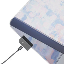 Load image into Gallery viewer, Origami Tobiichi in a maid outfit RGB LED Mouse Pad (Desk Mat)