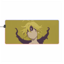 Load image into Gallery viewer, Meliodas RGB LED Mouse Pad (Desk Mat)