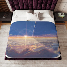 Load image into Gallery viewer, Meteorite - Your Name. (Kimi no na wa.) Sherpa Blanket