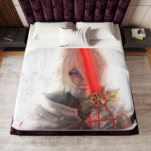 Load image into Gallery viewer, Anime Seraph of the End Sherpa Blanket