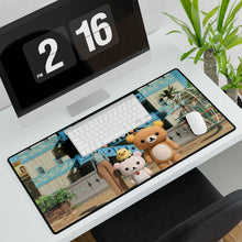 Load image into Gallery viewer, Rilakkuma And Kaoru Mouse Pad (Desk Mat)
