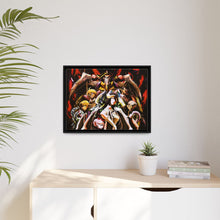 Load image into Gallery viewer, Overlord Albedo, Shalltear Bloodfallen, Demiurge, Sebas Tian Canvas Framed Art Print