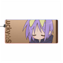Load image into Gallery viewer, Lucky Star Tsukasa Hiiragi RGB LED Mouse Pad (Desk Mat)