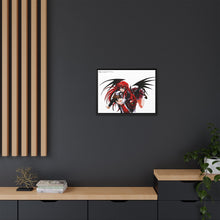 Load image into Gallery viewer, High School DxD Rias Gremory, Issei Hyoudou, Ddraig Canvas Framed Art Print