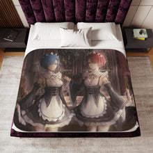 Load image into Gallery viewer, Ram, Rem Sherpa Blanket